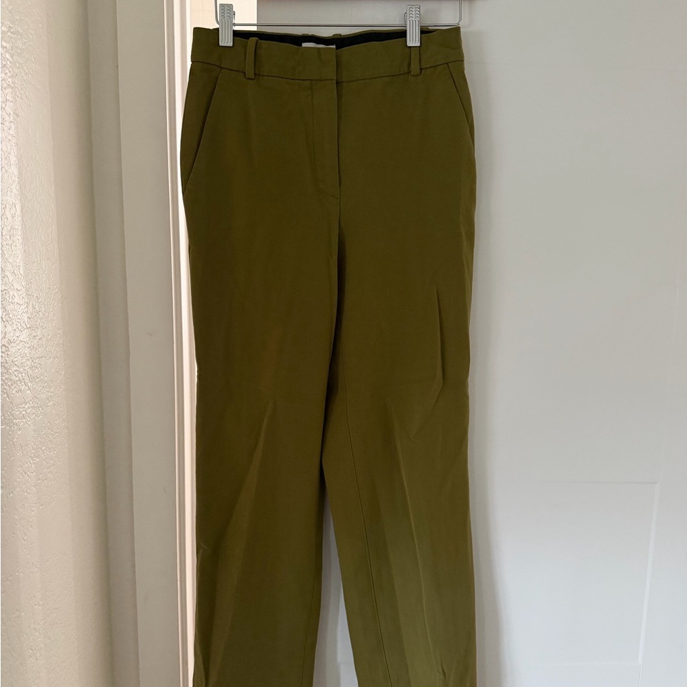 Aritzia Khaki Green Tailored Pantsuit